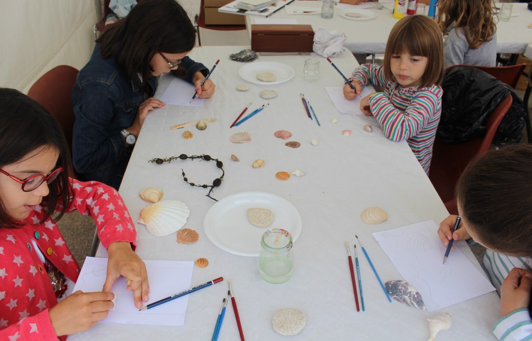 Coquillages et Art nouveau - mercredi 22 août - atelier jeune public - musartdit