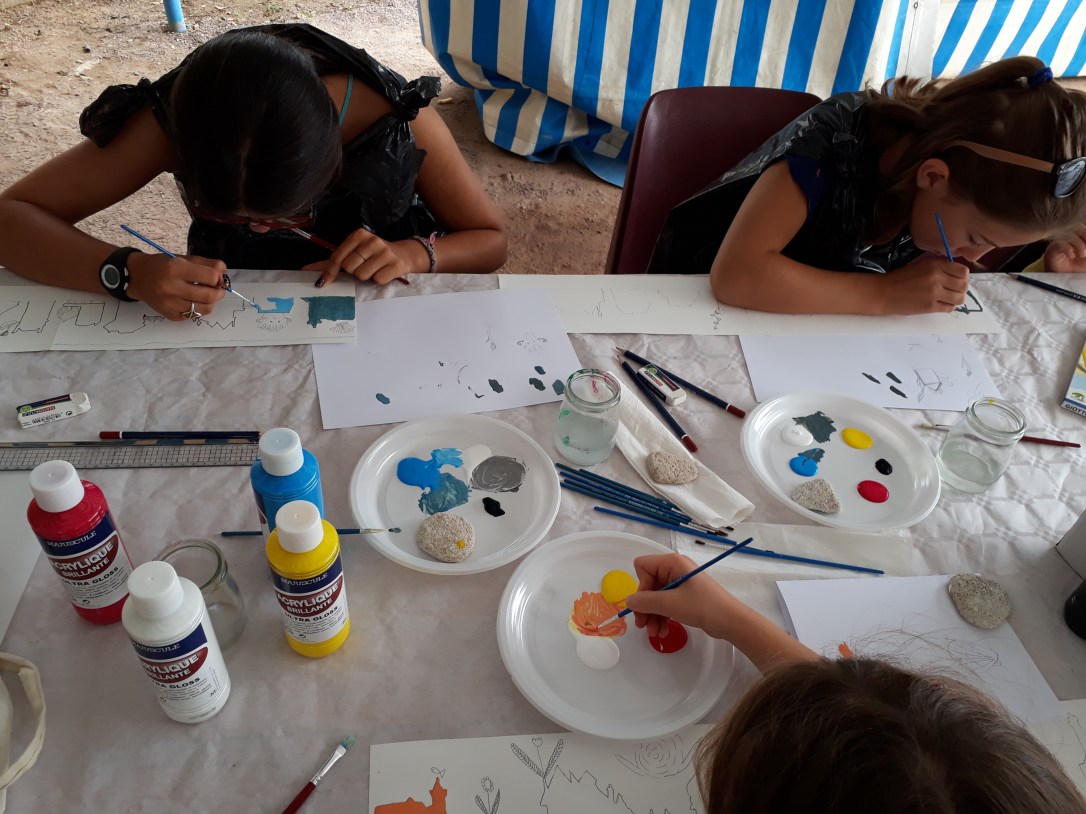 La digue se métamorphose sous nos doigts - jeudi 16 août - atelier jeune public