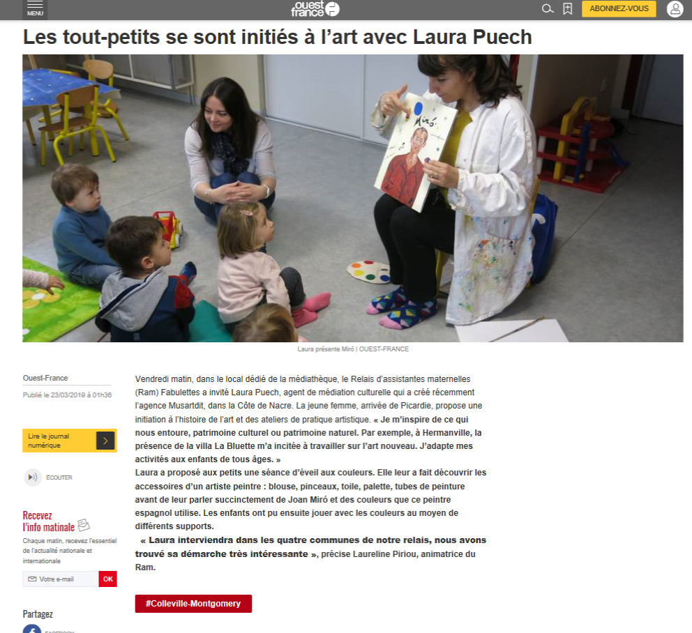 ouest france - 23 mars 2019