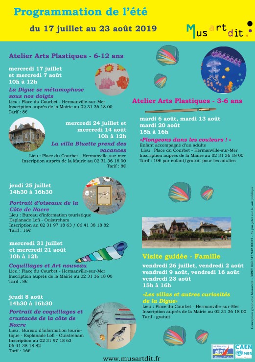 programmation été 2019 - Musartdit