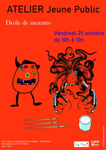 Flyer Drôle de monstre - Musartdit