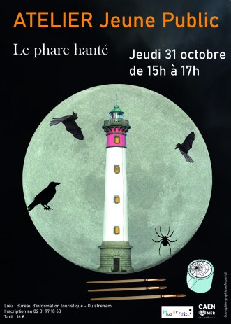 visuel - le phare hanté - atelier arts plastiques - musartdit