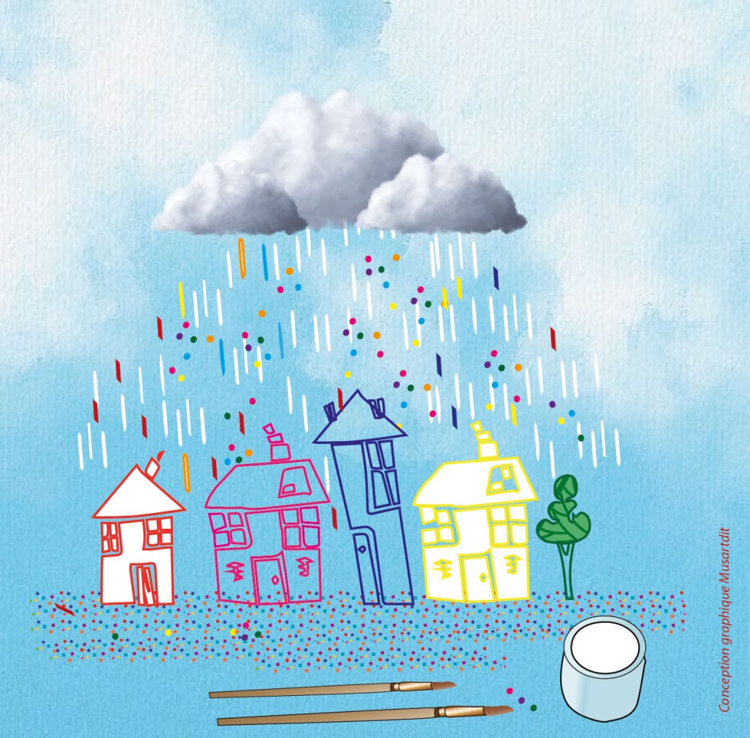 une pluie de confettis - Musartdit